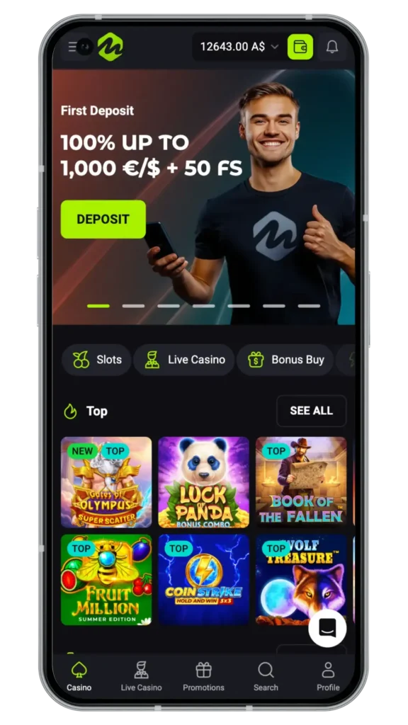 MateSlots Mobile App